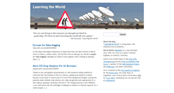 Desktop Screenshot of learningtheworld.eu