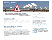 Tablet Screenshot of learningtheworld.eu